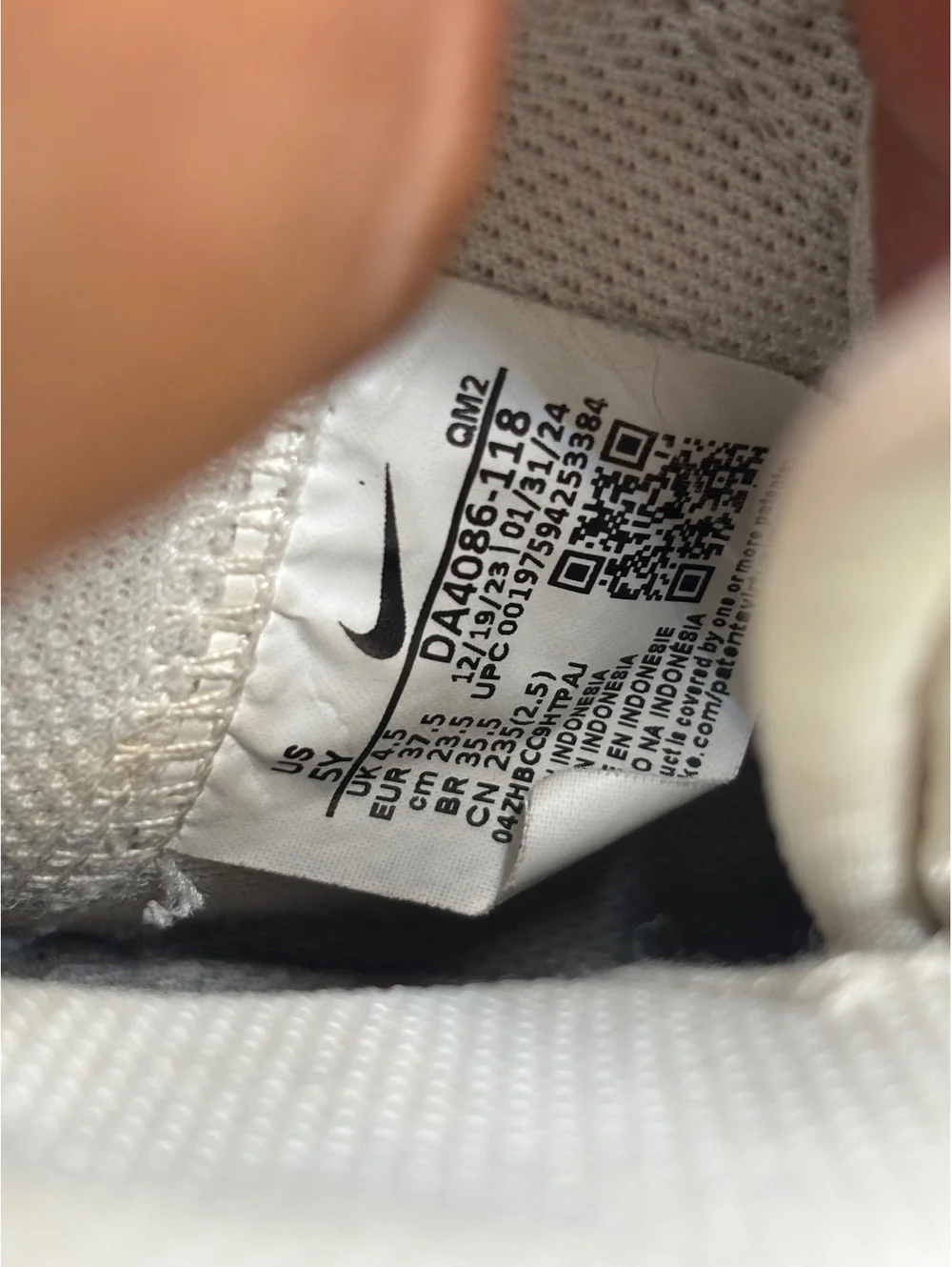 Nike blazzer mid 77 vintage white sunset pulse